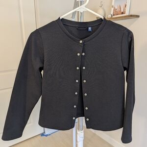 Uniqlo Black Knit Top